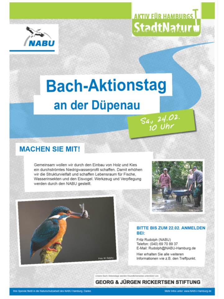 European Xfel On Twitter 24 Feb Bach Aktionstag An Der Düpenau