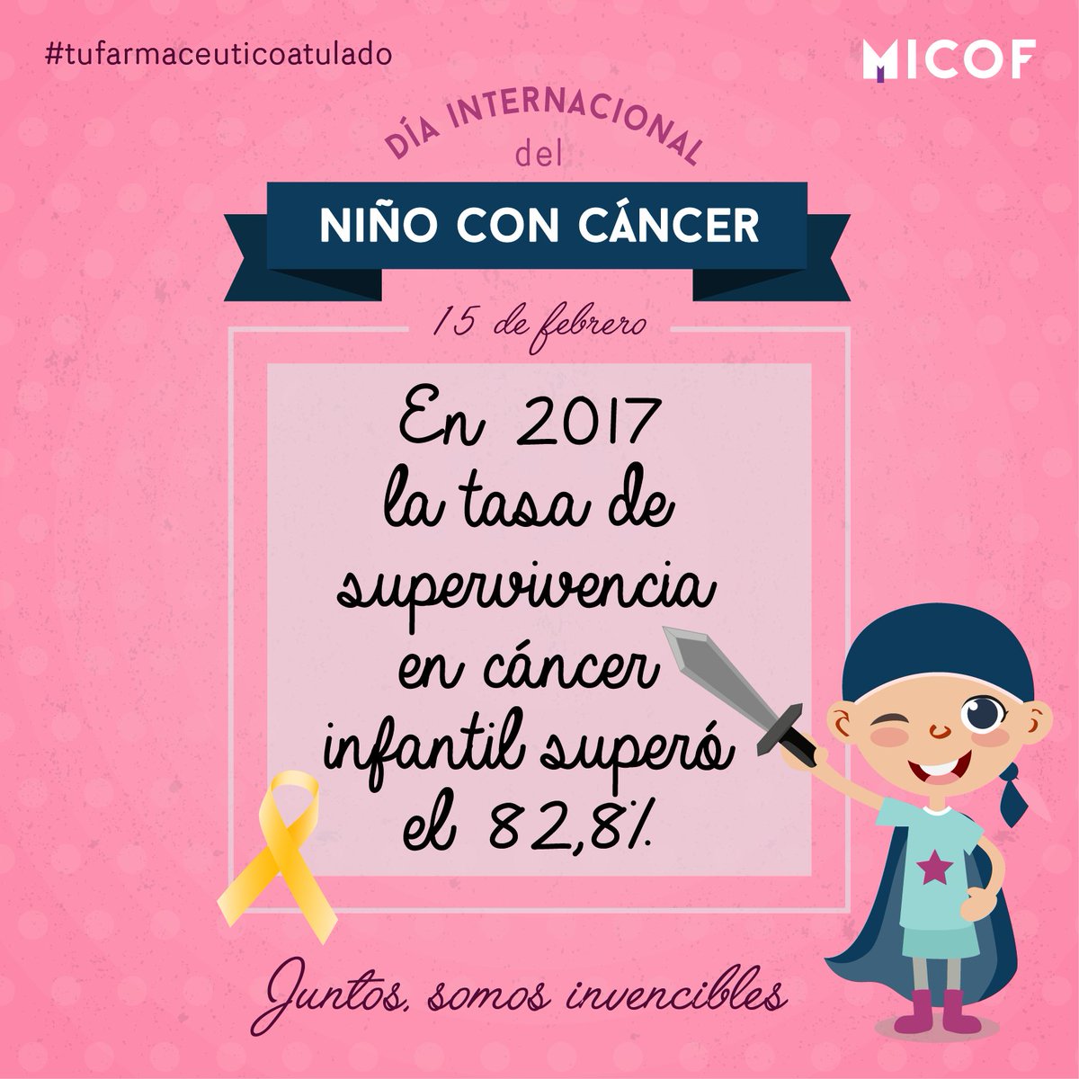 micofvlc's tweet photo. Hoy es el día de nuestros superhéroes pelones. ¡Mucha fuerza, peques! #DíaInternacionalNiñoconCáncer #Resistiré @aecc_es @cancerinfantil https://t.co/UDBfi7U14r
