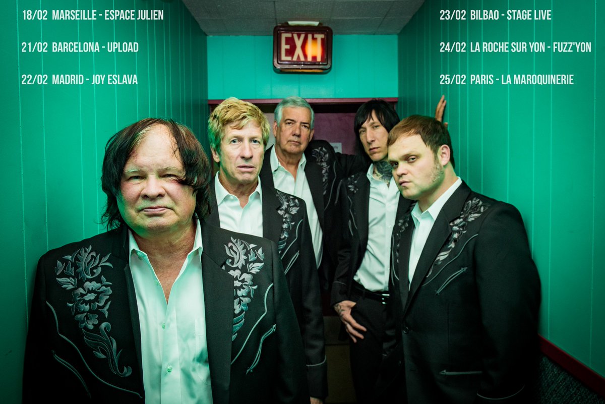 The Sonics <a href="/RealSonicsBoom/">The Sonics</a> MINI TOUR // FEBRUARY 2018

18/02/2018 – FRANCE – Marseille – ESPACE JULIEN – 
bit.ly/2m4YLE0 
24/02/2018 – FRANCE – La Roche sur Yon – FUZZ'YON –
bit.ly/2hSEzAy 
25/02/2018 – FRANCE – Paris – La Maroquinerie –
bit.ly/2zGdVpb