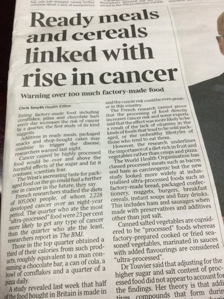 Food is now a mere commodity -produced  intensively with large amount of chemicals; Ready meals do not care too much about provenance-as long as the food looks good -they know that the consumer will buy through the look -
Yet it takes so little time to make a simple meal