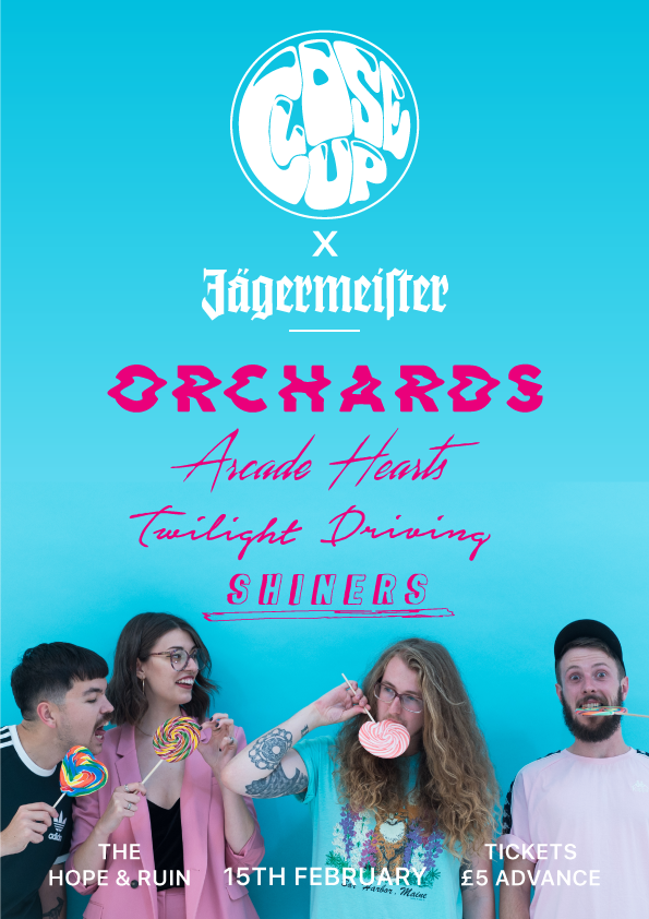 thehopeandruin's tweet image. Tonight #Brightons @Orchardslive

“The band's whip-smart #mathpop is all glistening surface and immediate melody, but beneath this chrome-plated chassis lies a complex rhythmic engine.” - CLASH Magazine

+ @ArcadeHearts @TwilightDriving #SHINERS

@dicefm 7:30pm