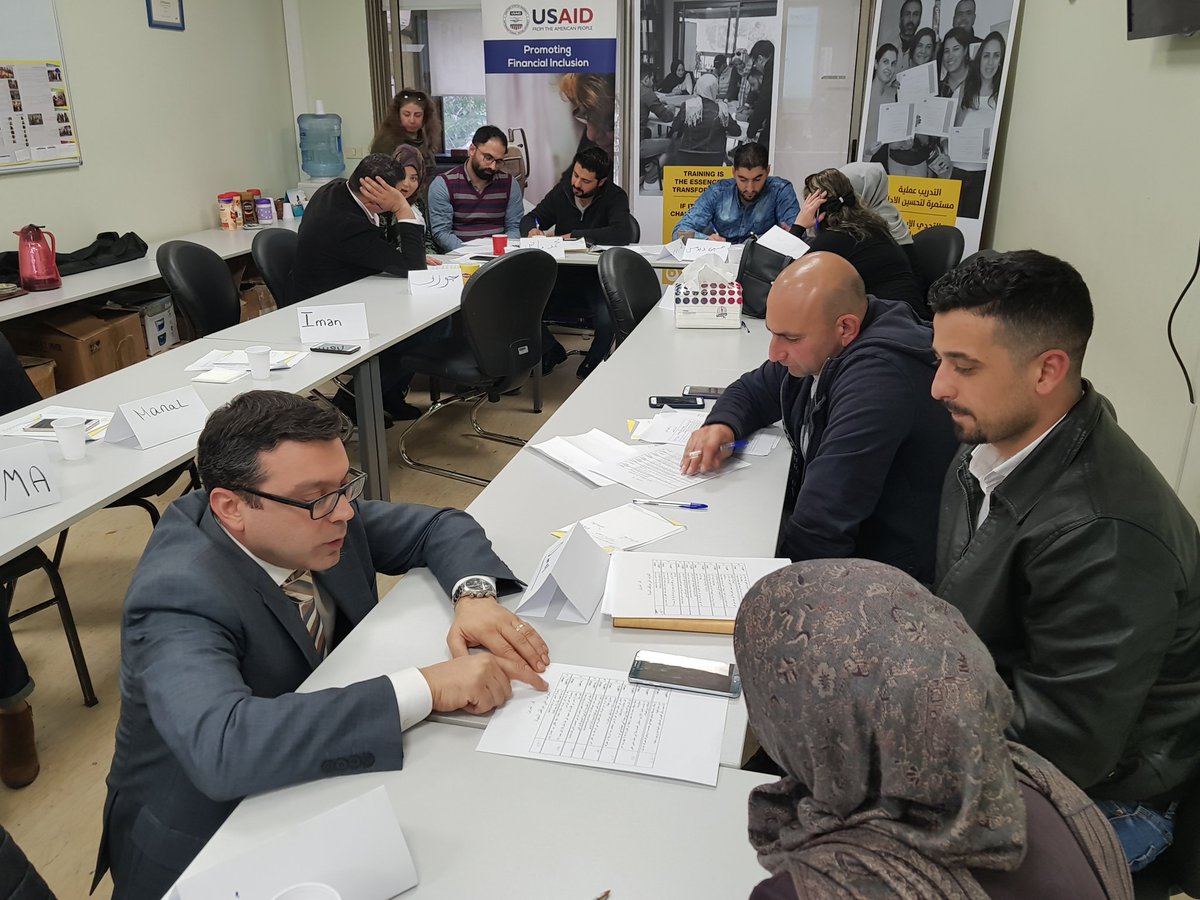Leb_LIFE's tweet photo. #live from #Professional Attitude #Training Day 3 given by Expert Dr. Dani Daou to @Majmoua staff
#lifeleb #USAIDTransforms #usaid #usembassybeirut #FinancialInclusion #microfinance #Lebanon https://t.co/4j2RCEgKTv