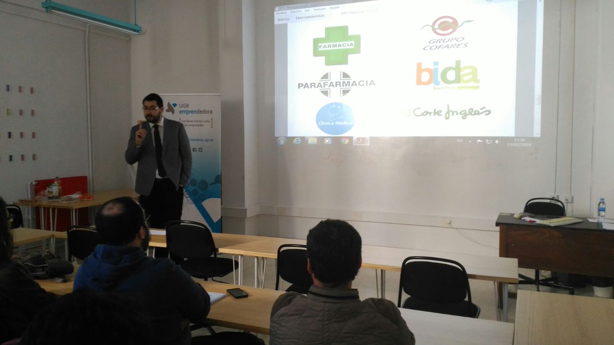 UGRemprendedora's tweet image. Tenemos en la #RutaEmprendedora a @EverywareTech @Pharmamel_ES @Conecta13 simultaneamente en @BreakerUgr y CTT 🙂👏Grandes experiencias que os pueden servir en vuestra andadura emprendedora #investigadores #investigadoras 👌