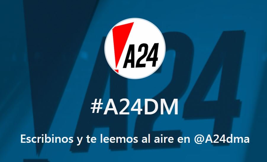 A24DMA's tweet photo. Como cada día podés escribir con el numeral #A24DM y @ZekeFdz te lee al aire con @SoledadLarghi y @fernandocarnota Desde las 9.30 te informamos! https://t.co/neujmCXvY1