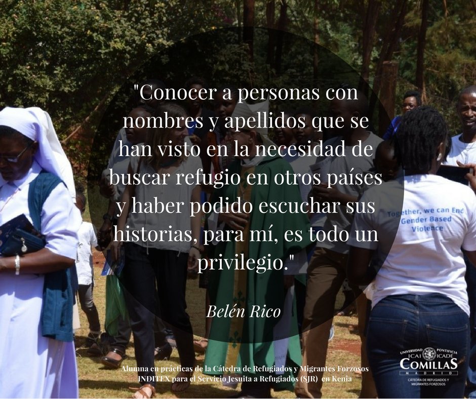 ComillasRefugio's tweet photo. Belén Rico @bricogreyes, ha publicado un nuevo post en el #blogAcogida👣 sobre su experiencia en el @JesuitRefugee en #Nairobi (Kenia) 🇰🇪¡No te lo pierdas!🇰🇪https://t.co/N3lcsaSPuG https://t.co/OkGIsG1NuY
