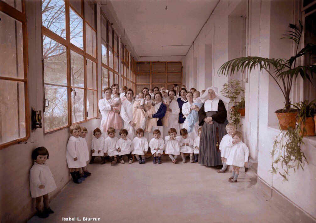 Casa cuna de Fraisoro en Zizurkil, años 20/30