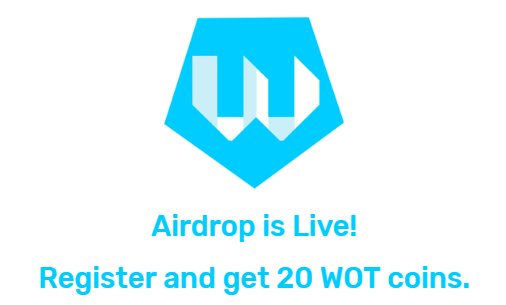 AirdropAlert's tweet photo. WOTER #AIRDROP ≫ Fill the form on the website to receive 20 $WOT tokens worth ~5 USD:

1. Visit https://t.co/VOby7S1SQF
2. Click on "Join Airdrop Get 20 WOT coins free"
3. Submit your details including $ETH address
4. Withdraw will be available after ICO https://t.co/IV6EgvZHka