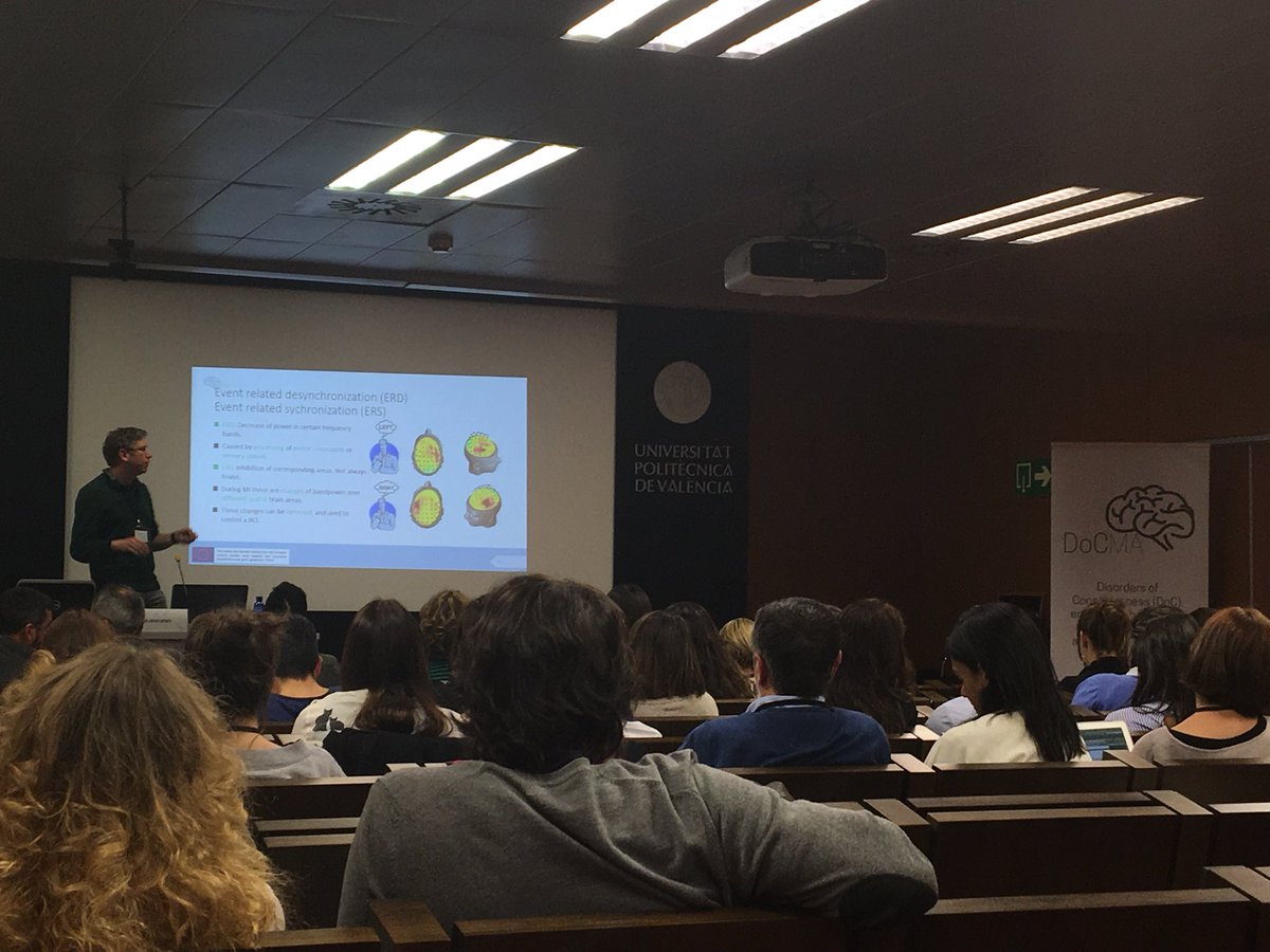 irenea_rehab's tweet image. Brain - computer interfaces for asessment and comunication with patients with DOC. Dr. Ruper Ortner. G-tec Guger Technologies, Austria. #Formación #ParaProfesionales #DOCMA