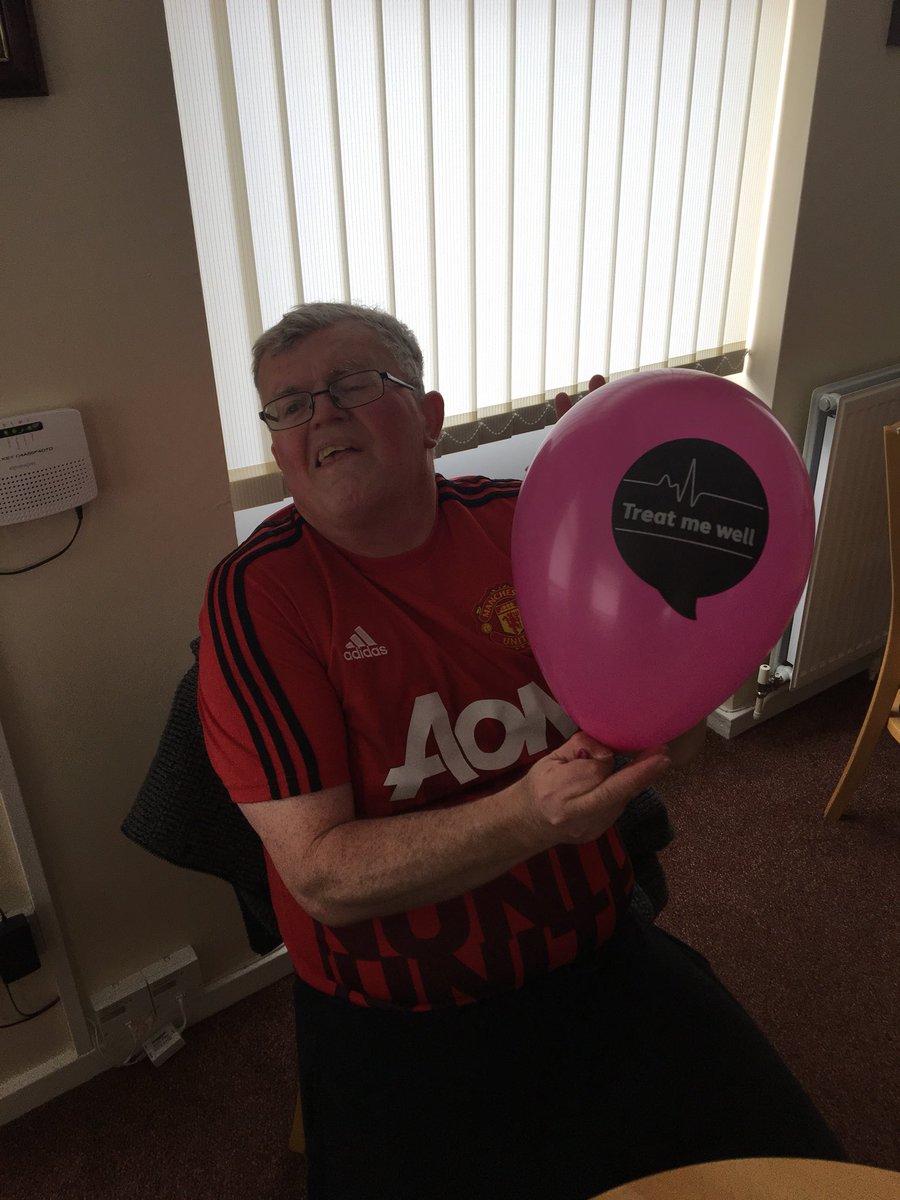 SimonRoot4's tweet image. #TreatMeWell @mencap_charity I am supported by Mencap and I am attending our Treat Me Well campagin party