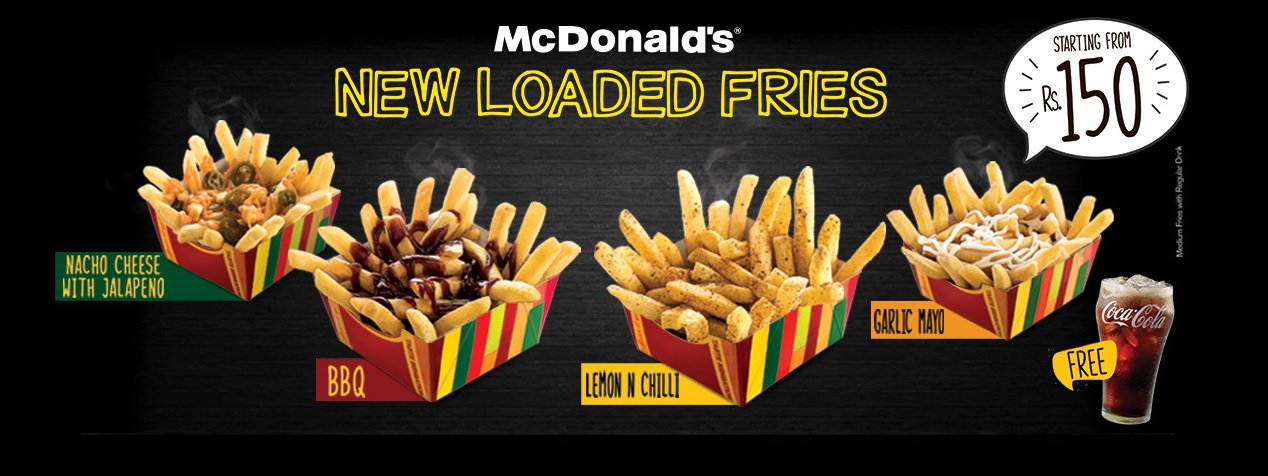Burger Lad Four New Flavours Of Loaded Fries Now On The Menu At Mcdonald S Pakistan