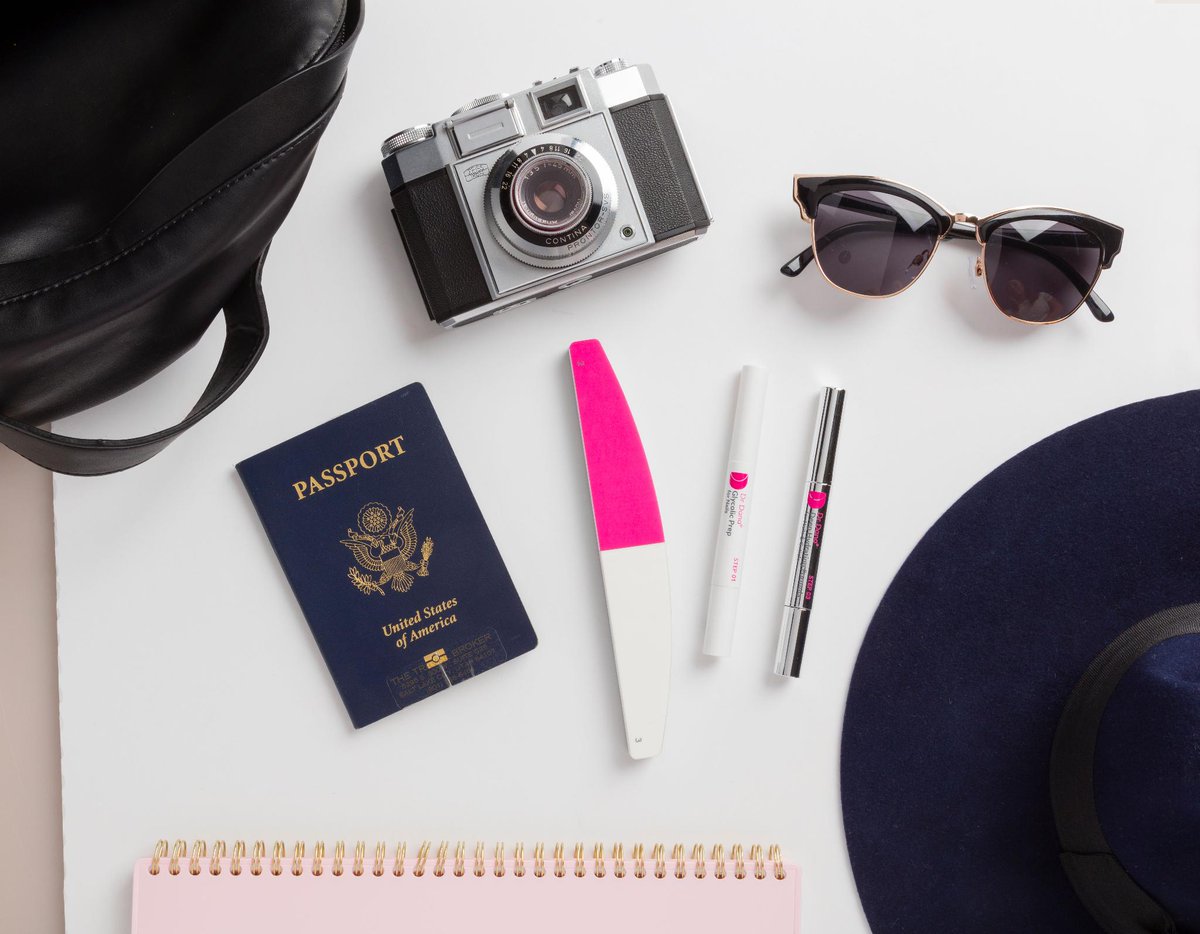 Our nail-renewal system is easy to pack, lightweight, and takes just 10 minutes to achieve the appearance of healthier, stronger nails! #DrDanaBeauty