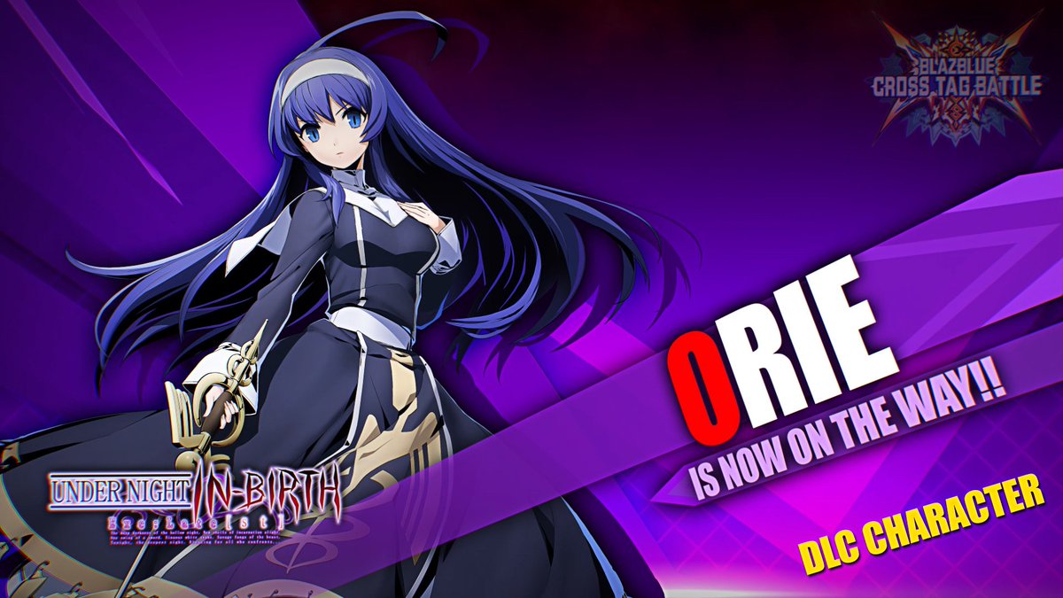 ArcSystemWorksU's tweet image. #BlazBlue: Cross Tag Battle's Cross Character Pack 1 has been revealed! With Kanji, Orie, and Platinum the Trilogy joining the roster, which one are you most hyped about trying out first? #BBTAG 

youtube.com/watch?v=dJNrP9…