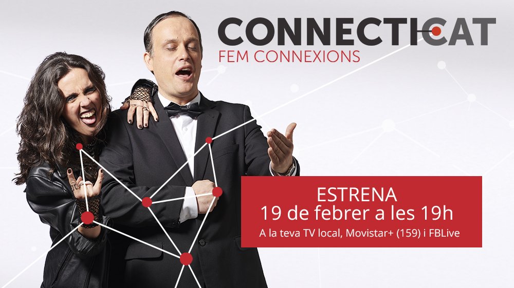 Què tenen en comú un aficionat a l'òpera del Vallès i una 'fan' del 'metal' de Girona? A partir de dilluns, #femconnexions!

📍 #ConnectiCat
📅 Estrena 19 de febrer, 19h
📺 TV locals i Movistar+ (159)
ℹ laxarxa.cat/connecticat