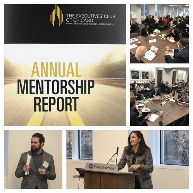 Outstanding turnout for our group mentoring launch this morning @ExecClubChicago . Thank you @GrantThorntonUS for hosting us. #memberbenefit #BecomeAMentor #BecomeAMentee @ExecClub_ADutra @kvan312