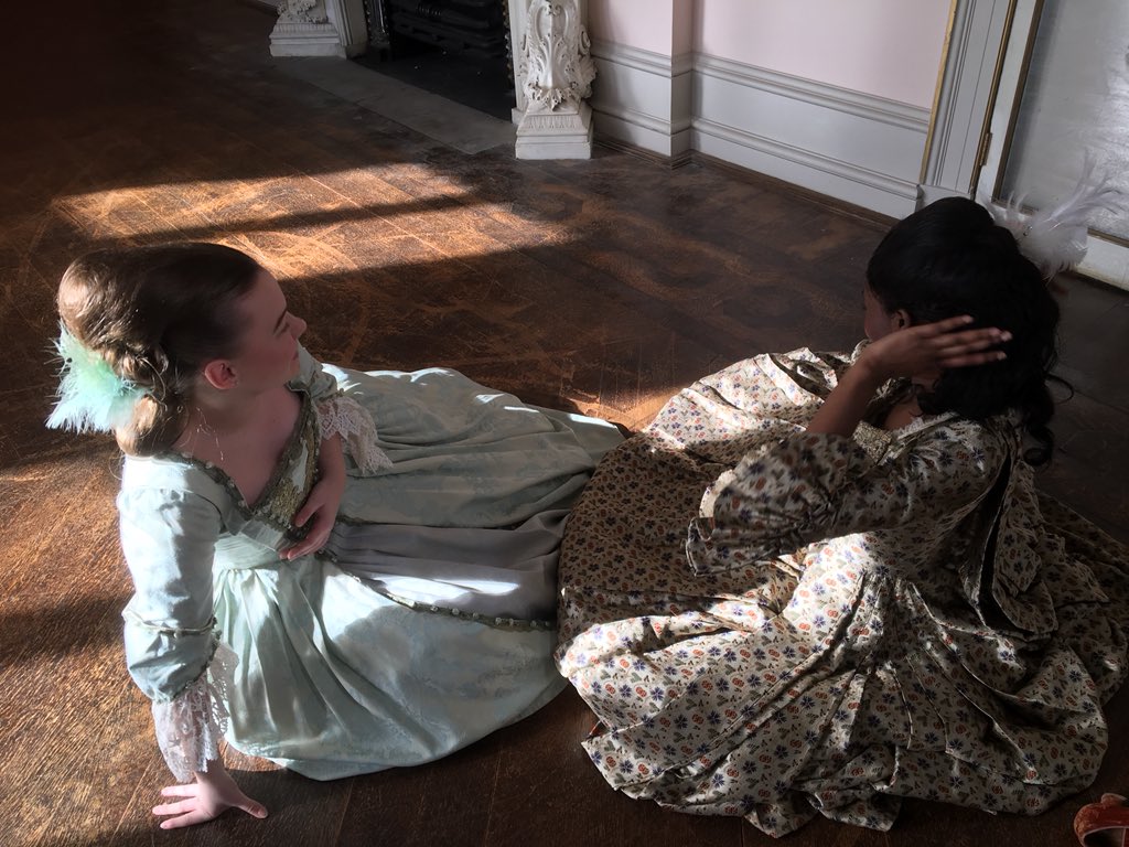 LucyPalmerDance's tweet photo. Shooting dance and fashion collaboration with @ChocolateFilms @Gunnersbury1, Dance and Specialist make up students from @WestThames today! Epic stuff https://t.co/g7OjVgHa61
