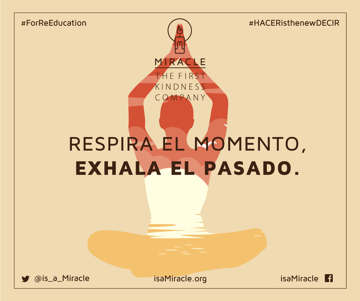 is_a_MIRACLE's tweet photo. : Todo está en el ahora.
.
.
#HACERisthenewDECIR #POWER #IsaMiracle #ForReEducation #kindness #Doit #Activism #GoAhead https://t.co/d1trMlCkPD