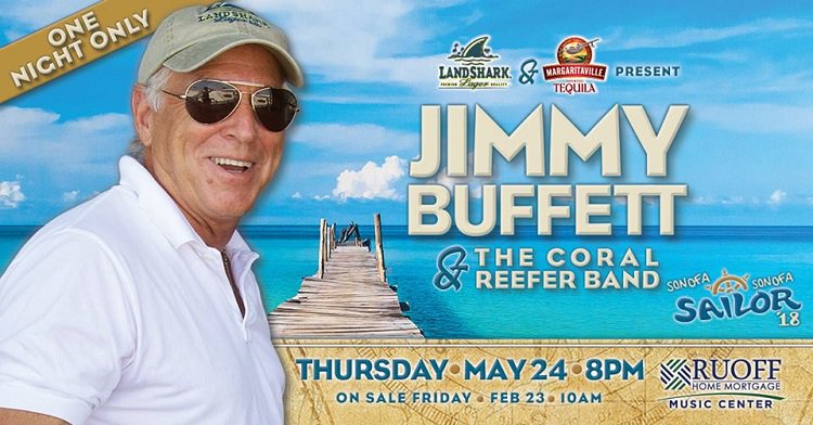 buffettnews's tweet image. Three Shows added to 2018 SOASOAS Tour - buffettnews.com/2018/02/15/273…