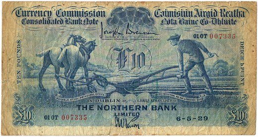 #DelmasParker #Irishcoins #Irishbanknotes

Attention numismatists! Rarieties at the Talbot Hotel fair, Stillorgan, Saturday 17, Sunday 18th February include a 1929 ten pound note valued at €20,000.