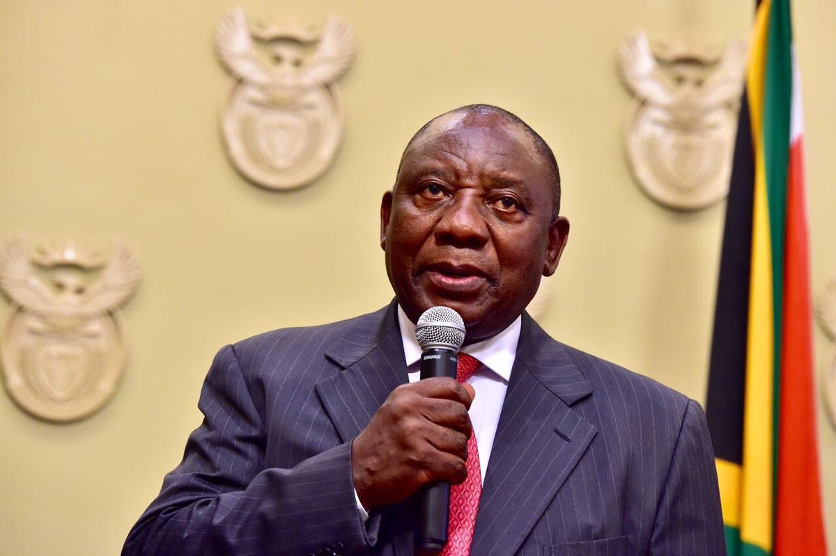 Congratulations President <a href="/CyrilRamaphosa/">Cyril Ramaphosa 🇿🇦</a>, May God empower you with strength to move South Africa 🇿🇦 forward and lead the masses. Be blessed. 🙏🏾