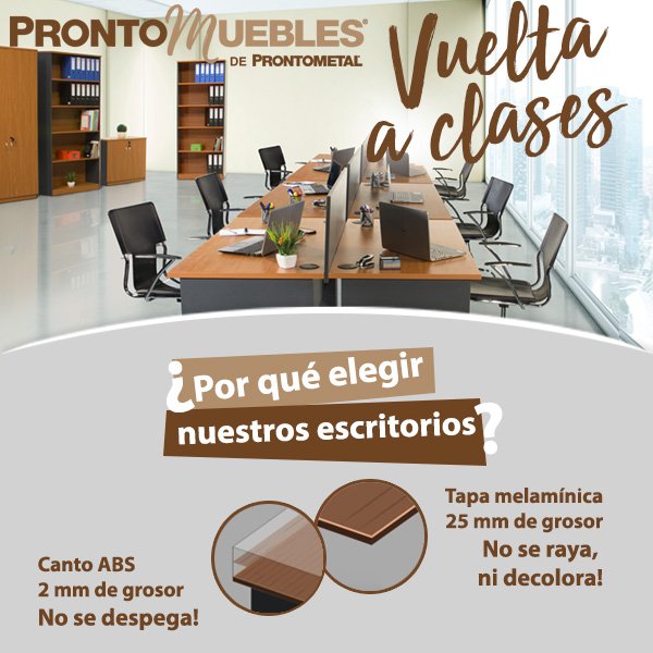 Prontometal's tweet photo. Para esta vuelta a clases tenemos ofertas especiales en escritorios para ti. #escritorios #ofertas #ofertasdeescritorios #vueltaaclases #prontomuebles #prontometal #mueblesdeoficina #sillas Ver todas las ofertas aquí ►►►https://t.co/ErBw6uKTq4 https://t.co/mrjvY9hkTn