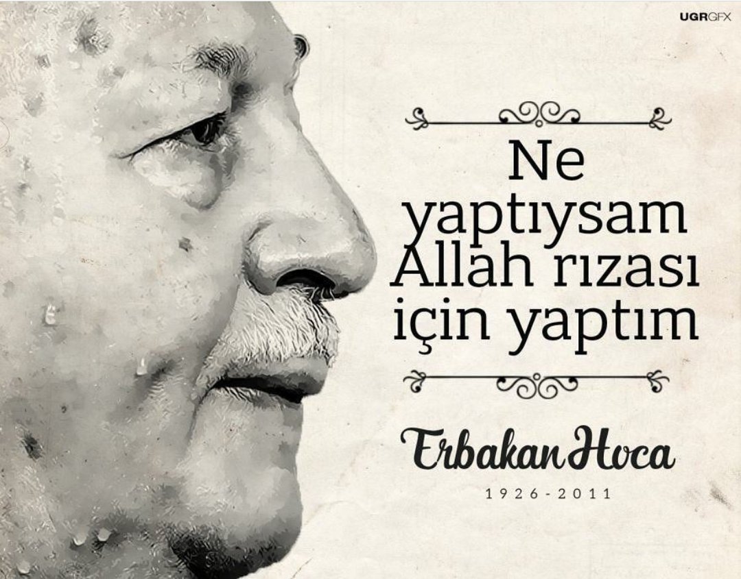 #KonustugunuYapanErbakan