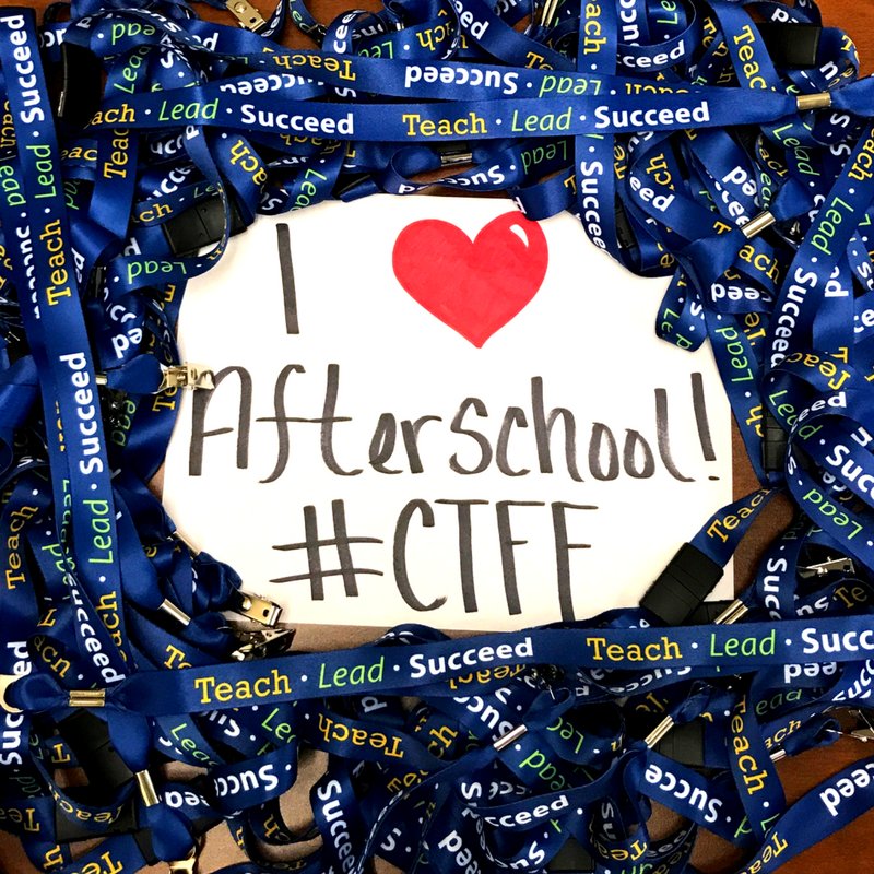 CaTeachFellows's tweet photo. We TEACH, we LEAD, and we SUCCEED because we love ASP!
#AfterschoolWorks #CTFFstrong https://t.co/ICY2w8jbx9