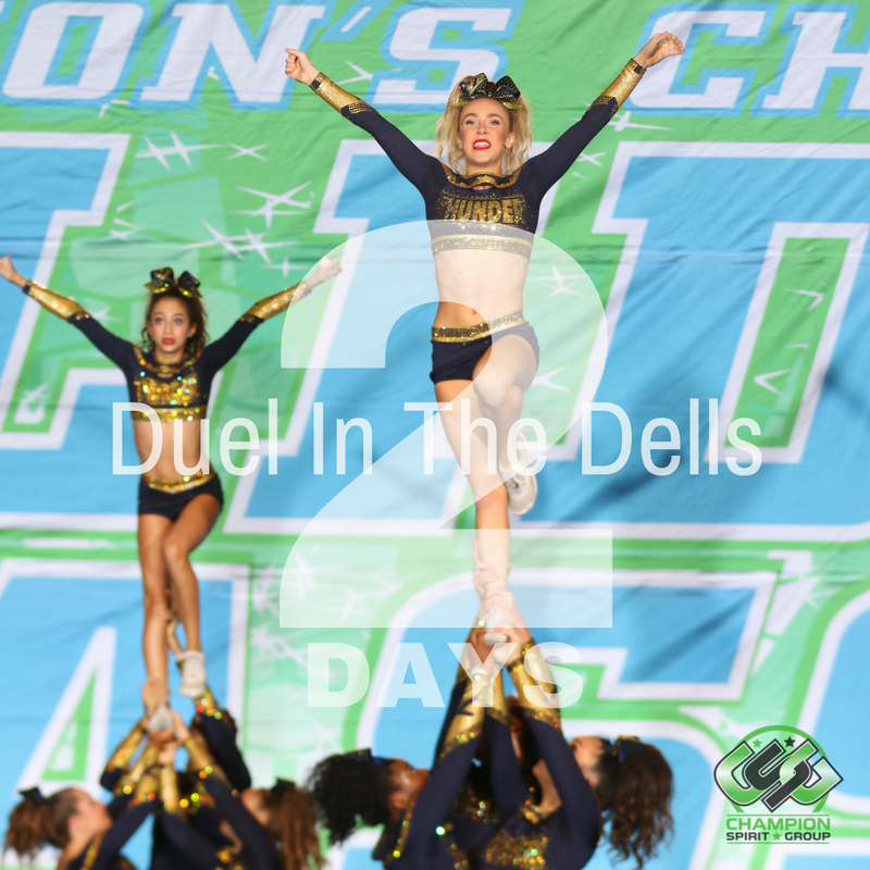 myteamchampion's tweet photo. T-MINUS TWO DAYS #CSGDells https://t.co/z8RRMJlnQV