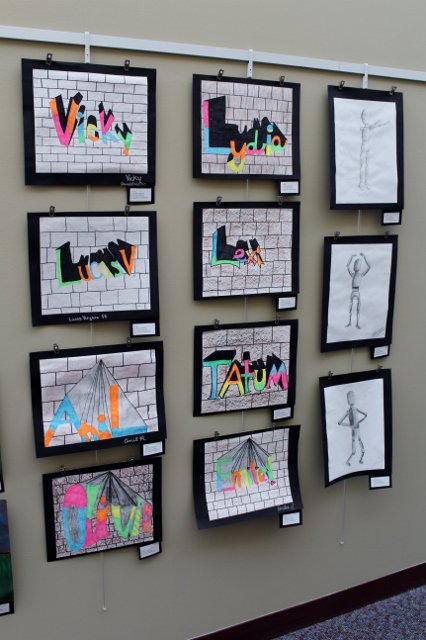 d202schools's tweet photo. #GrandPrairieES student artwork on display #JonWBalkeArtGallery @202schools administration center through 02.28.2018 #202proud https://t.co/Fk85fwASde