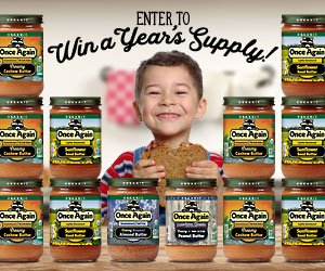 OnceAgainEsop's tweet photo. Yes it is true, we are really giving away a whole year supply of Once Again Nut Butter! That's 60 jars, and all you have to do is follow this link for a chance to win: https://t.co/x3w7Ca4tpV #giveaway #sweepstakes #win #onceagainnutbutter https://t.co/0f3Sre3x7E
