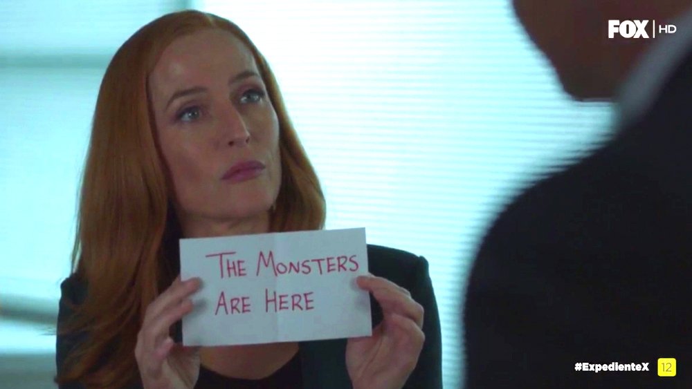 Vertele's tweet photo. Devoraseries | Expediente X 11x06 Review: Los monstruos de Skinner están aquí https://t.co/HjGFdmk5zs por @JesusLopezReina https://t.co/HbYgiU9tHO