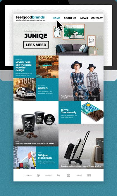 Feelgoodbrands.nl is live! Ons nieuwe platform voor inspirerende merkverhalen en merken met een missie. Ondernemers vertellen over hun visie, hun drijfveer en passie om een merk tot een succes te maken. 
bit.ly/2F4NVDW