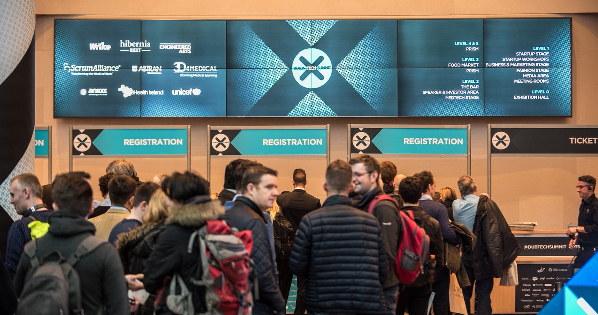 DubTechSummit's tweet photo. On this day last year we officially opened the doors of #DTS17 to the world.
We'd love to see your DTS17 memories! Don't forget to tag us in your #ThrowbackThursday today. https://t.co/TJ5TTTIa3p