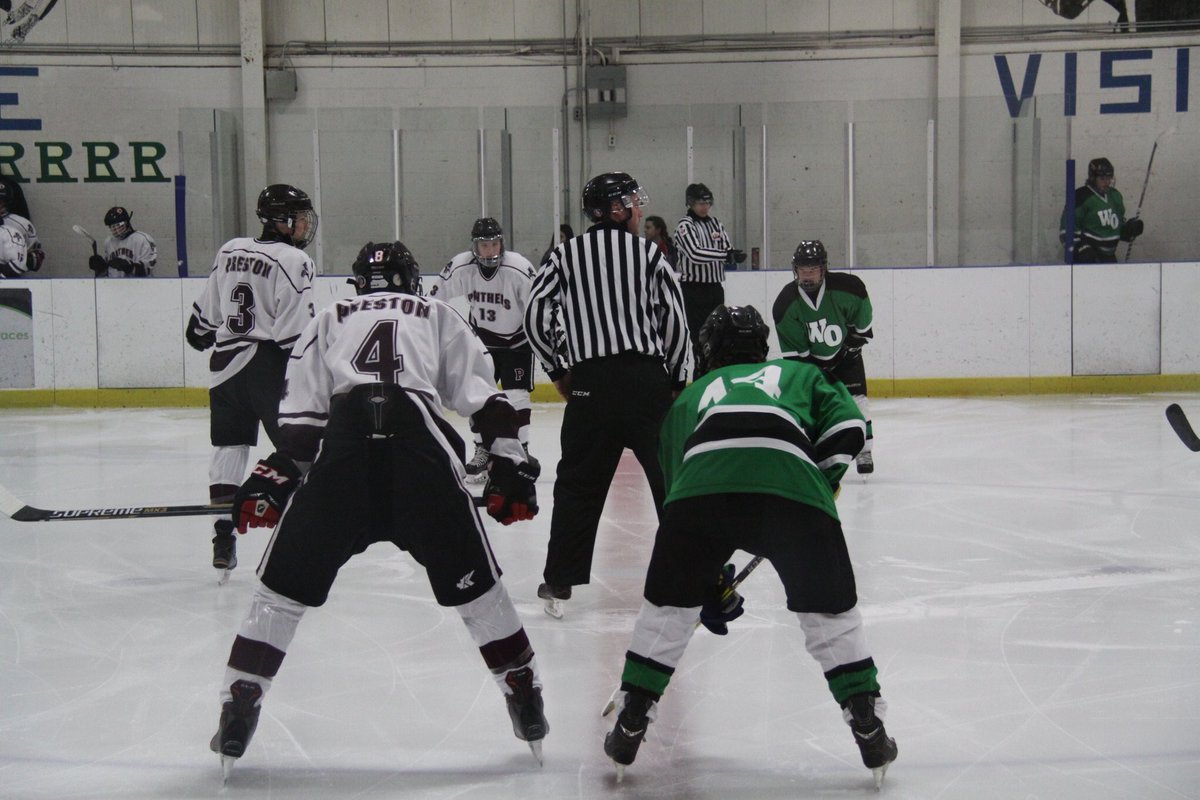 PHShockey2019's tweet photo. Gameday: Quarterfinal action today at Don Mclaren #PHSpuck vs @KCIHockey https://t.co/tPW8jzVl3m