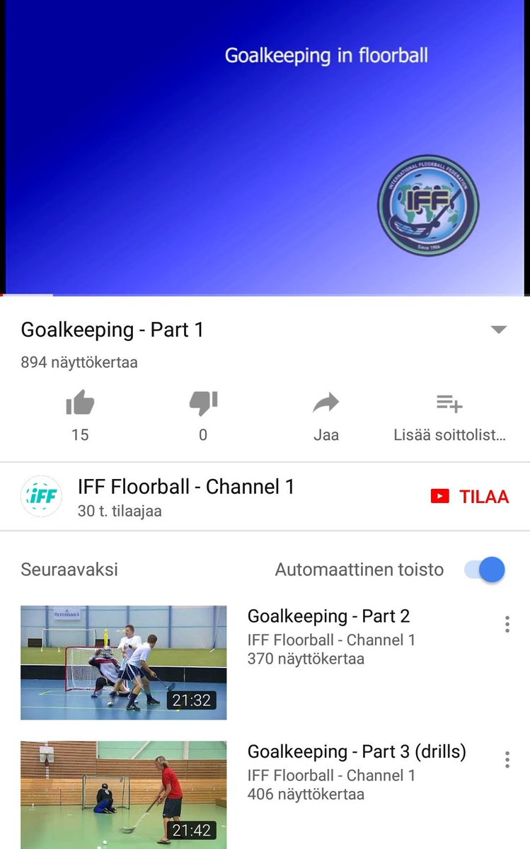 Jo on kumma jos ei pallo rupee tarttumaan näillä tipseillä ja treeneillä💪 #salibandy #malkkehommat