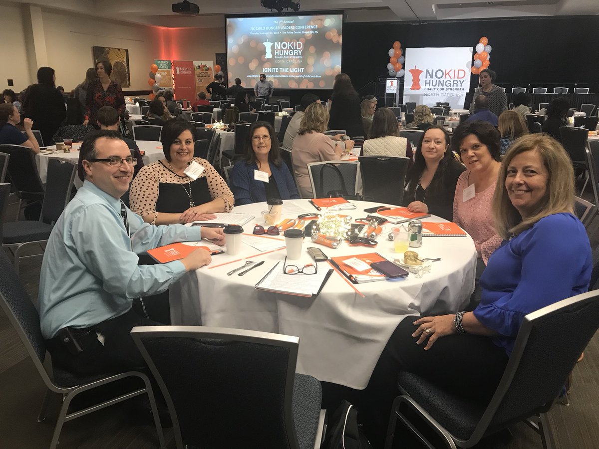 angehensley's tweet photo. @BurkeCoSchools Child Nutrition Team representing Burke County Schools at the NoKid Hungry Leaders Conference. https://t.co/5qZb32QDg2