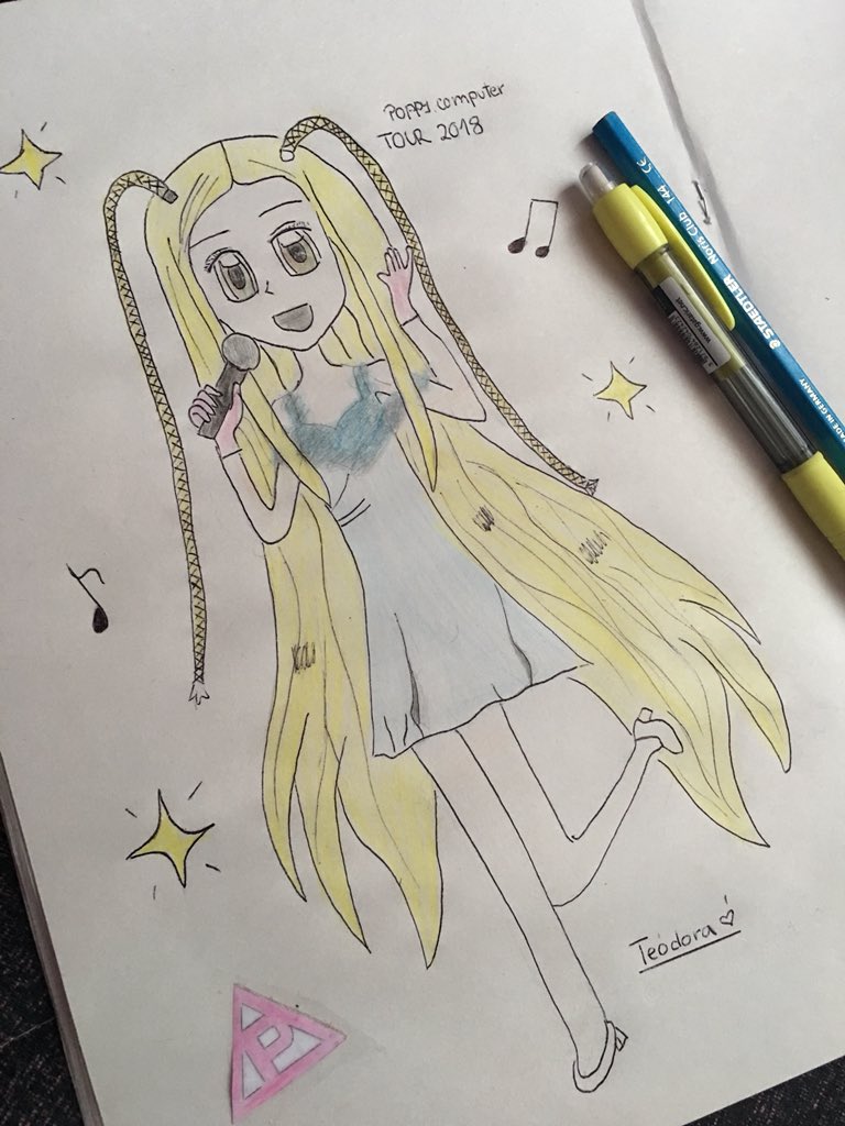 ThatPoppyBest's tweet photo. What do you think? The opinion of big and great artist is very important to me @poppy https://t.co/BcV0oOp4zF