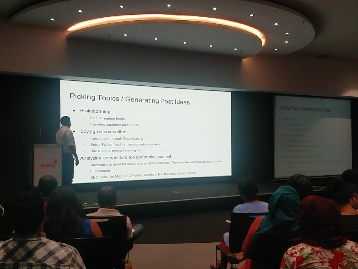 ReadMeSriLanka's tweet photo. SEO or not, it's always important to pay attention to your competitors, mentions @RumblingLankan #LetsTalkSEO https://t.co/mgVw8FnpiD