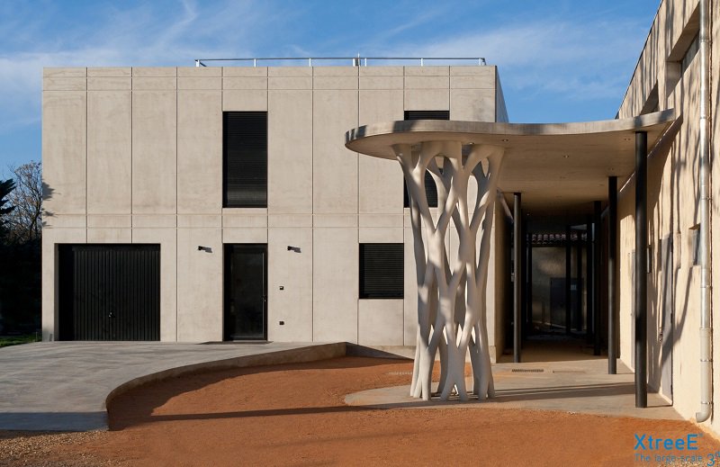 .<a href="/XtreeE/">Xtreee Xtrre</a> : Architecten die inzetten op 3D-#betonprinten. Het #c3pokampc partnership <a href="/BeneensOlen/">Beneens</a>, <a href="/VanRoey_pro/">Van Roey</a>, <a href="/ugent/">UGent</a> , <a href="/ThomasMoreBE/">Thomas More-hogeschool</a> bracht een bezoek aan de productiesite van de start-up. dewijkvanmorgen.be/individueleclu… <a href="/WijkvanMorgen/">De Wijk van Morgen</a>