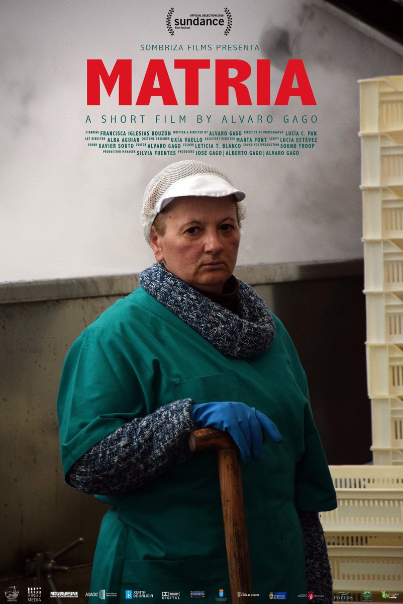 escolmacinema's tweet photo. 🎬 Matria, de Álvaro Gago, foi premiada en Sundande, na Seminci, Alcine, Aguilar del Campoo, Zubroffka Int. Short Film Festival, Festival de  Cine Int. de Cartagena, VIA XIV - Festival Int. de Cortometrajes de  Verín. O 23 de febreiro #cinemagalegoensarria https://t.co/XDouOYtb5f