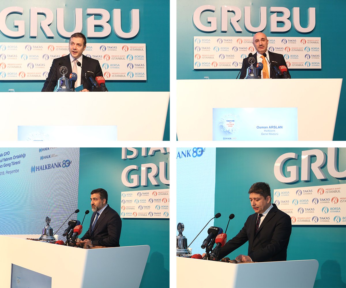 BorsaIstanbulEN's tweet photo. 🛎️@halkgyo has realized Turkey’s first lease certificate (#sukuk) issues of a total nominal value of TL 100 million. #Openingbellceremony https://t.co/EDCGag2iMo