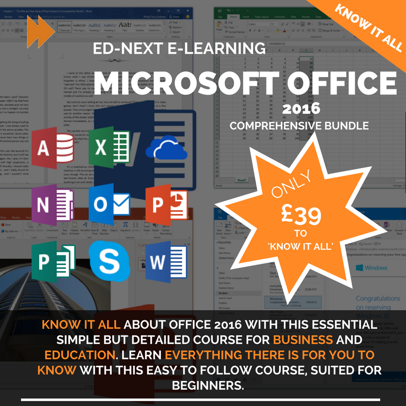Visit: -> ow.ly/SsAc30ipnah YOU should KNOW IT ALL about Office 2016, as having expertise in Office 2016 is essential to career success! 
Don't know it all? Well, Ed-Next is here for you. Check out the link above! #BizHour #B2BHour #OfficeCourses #EdNext #Office2016