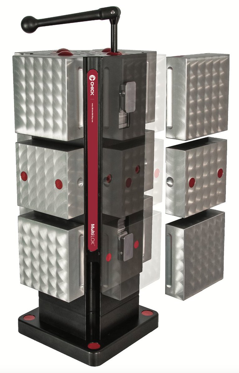 ChickSolutions's tweet photo. Be ready for any job that comes your way with our MultiLOK’s unmatched versatility. No matter how complicated, the #MultiLOK makes work piece and fixture changes a snap. https://t.co/sbP28c4H90 #ChickWorkholding https://t.co/Xm45428Bfu