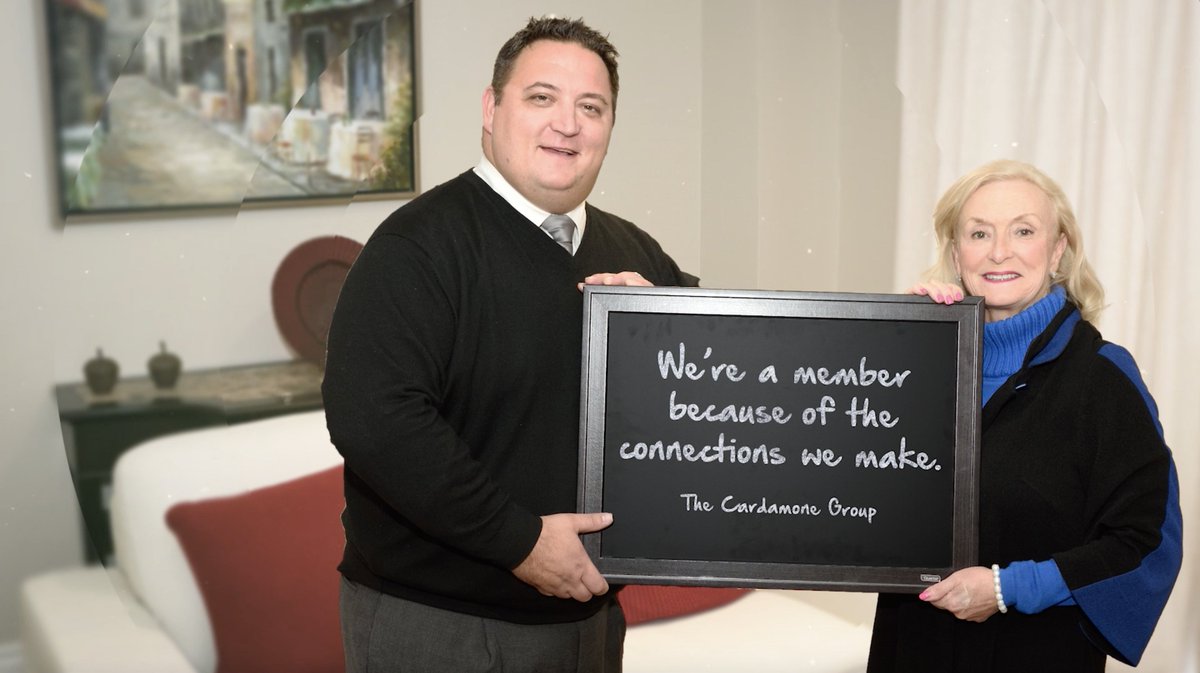 OakvilleChamber's tweet photo. Join the Cardamone Group @buyselloakville and share why you're a member! #ImAMemberBecause #OCC https://t.co/jnDyjw6QZr