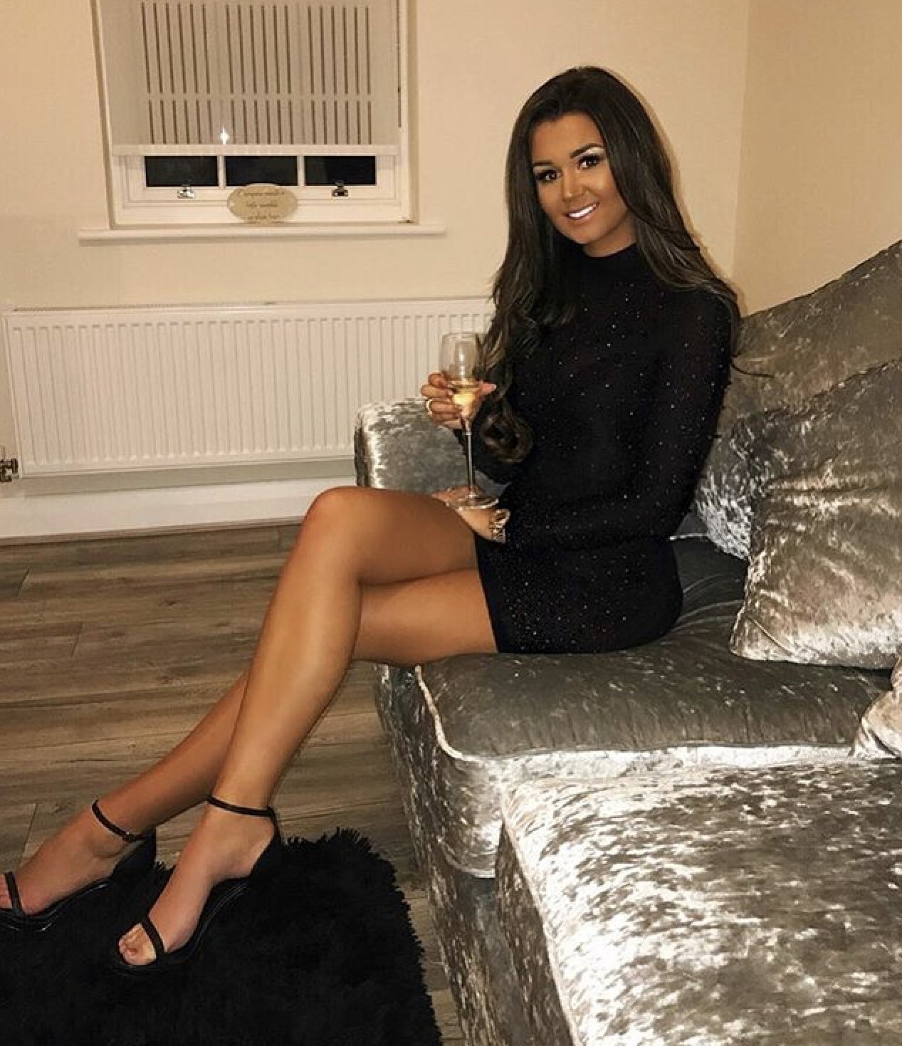 Girls In High Heels On Twitter Sexy Girl In Dress And Strappy Heels 