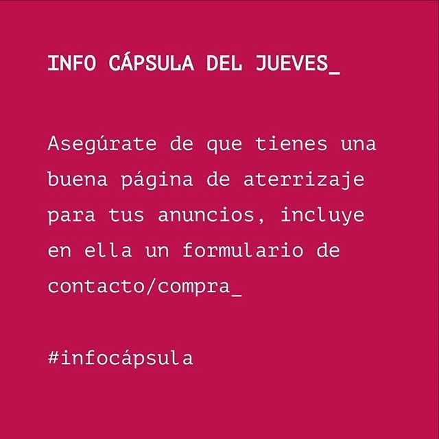 montsepenarroya's tweet photo. Otro consejo de #SEM #infocapsula 🚀⠀
Seguid atent@s! #marketingdigital https://t.co/nog780hZpT https://t.co/riondj426Z