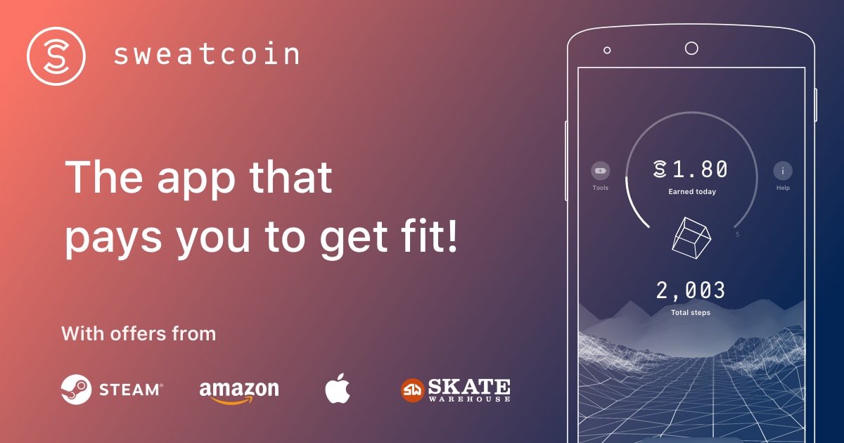 CaashbackDad's tweet photo. #EarnMoney just by walking!
#Download the @Sweatcoin app today

https://t.co/ebGaL7bNAB

#SweatCoin https://t.co/Qev2Te9A8y