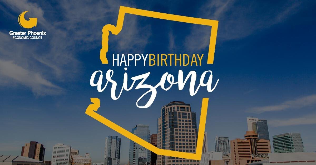 AXE_EAM's tweet photo. Happy Birthday Arizona. I’m happy that you are part of my region. I’ll be back soon supporting #datacenters around the state. #Geist #Vertiv https://t.co/Csh8Fo3MR2