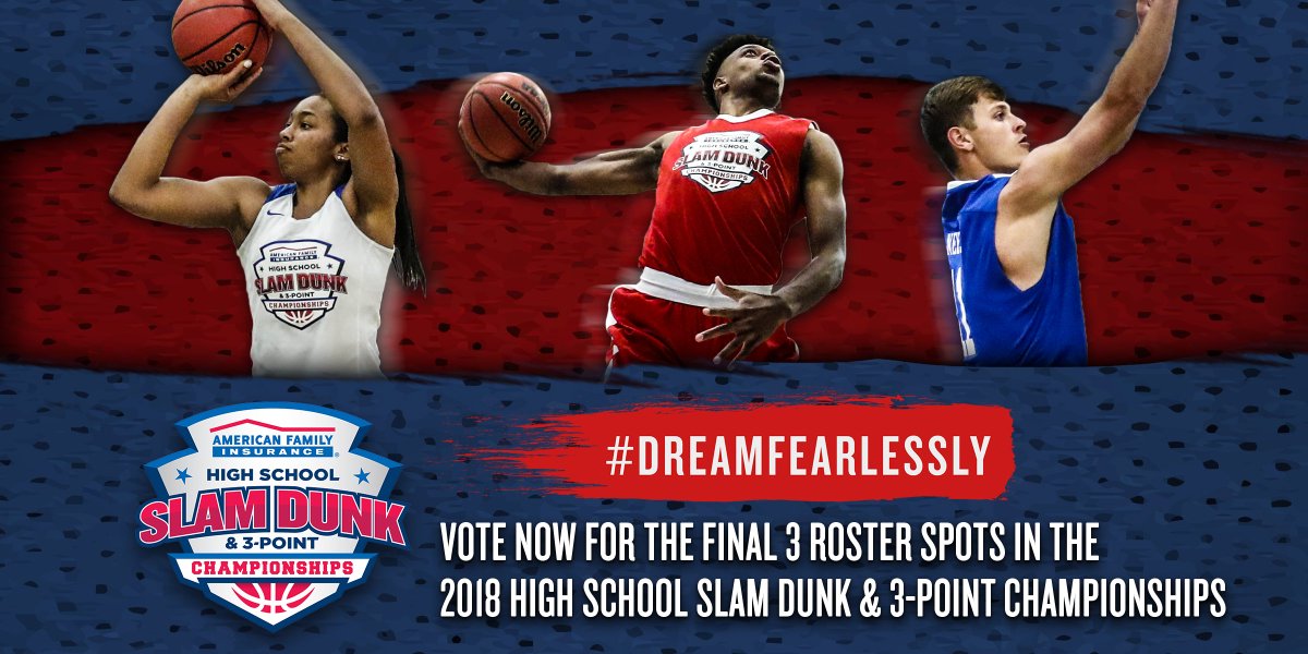 carmelathletics's tweet photo. Help Tomi Taiwo earn a spot in this year’s @HighSchoolSlam 3-Point Championships by voting in the @amfam #dreamfearlessly Fan Vote – https://t.co/XZp6D5Co6C   @CHS_Womensbball https://t.co/LgWeiG0kyq