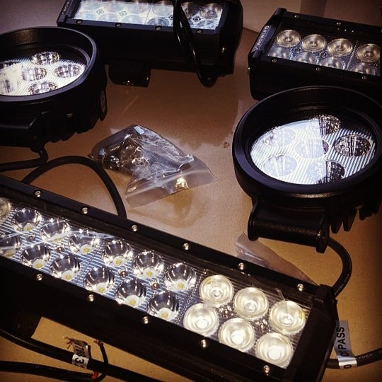 teamoverlanduk's tweet photo. New lights arrived... time to get out the crimping tools.. https://t.co/keMXZYJTbb