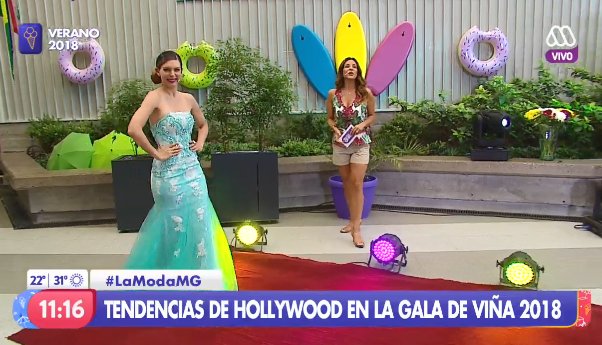 MuchoGustoMEGA's tweet photo. Con ALFOMBRA ROJA: @EugenialemosOK te muestra cuáles son las TENDENCIAS de Hollywood que veremos en la #GalaDeViña2018 👗👠💍👜 ¡IMPERDIBLE! #LaModaMG https://t.co/F63muh3h59